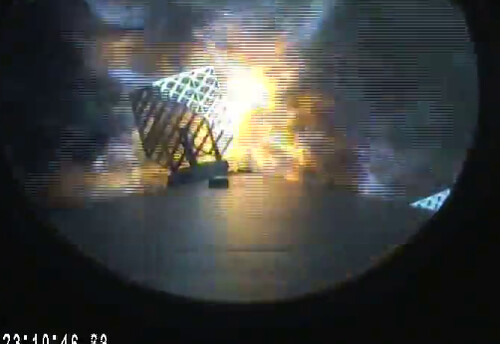 DSCOVR Re-entry with Grid Fins